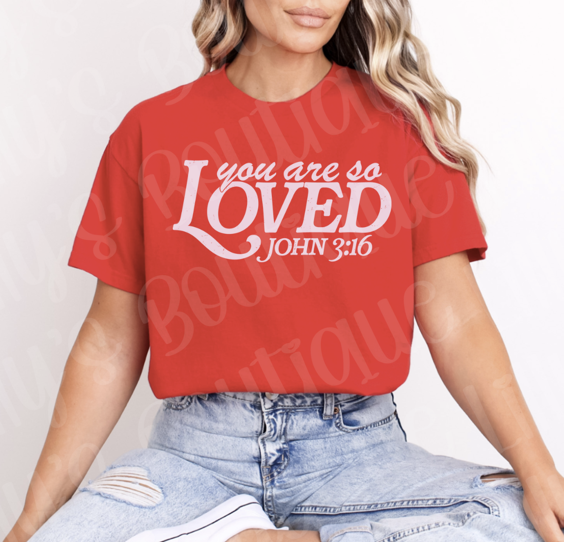 You are so loved (red)