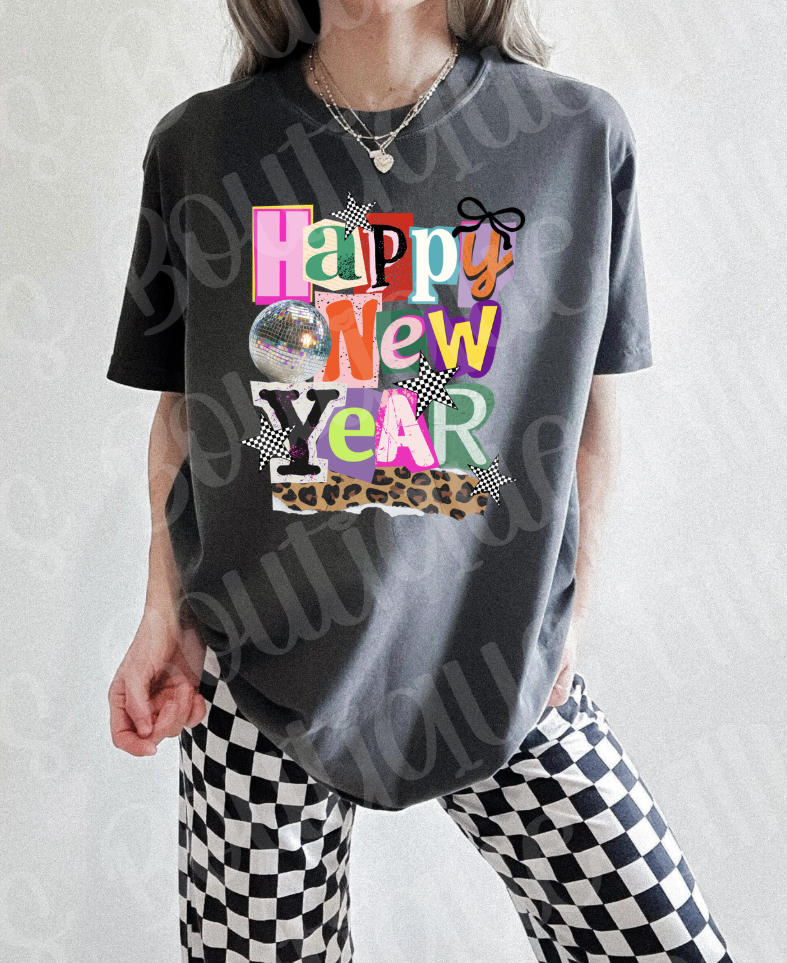 Happy New Year (pepper comfort color)