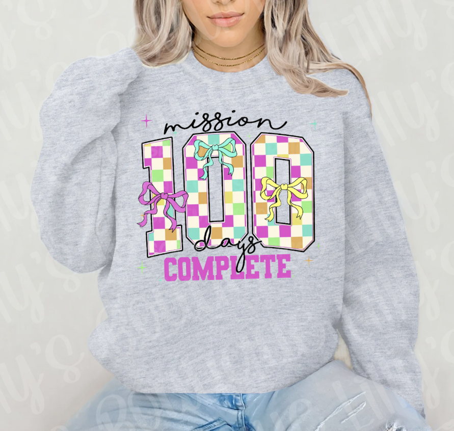 100 Days mission Complete (grey)