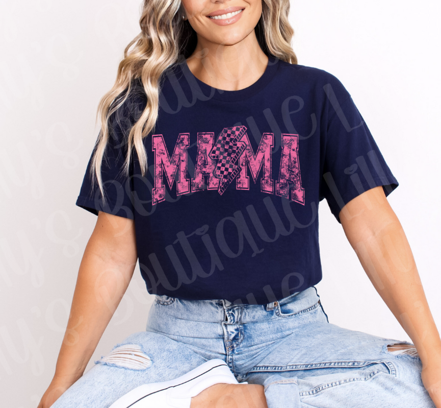 Grunge Mama (navy)