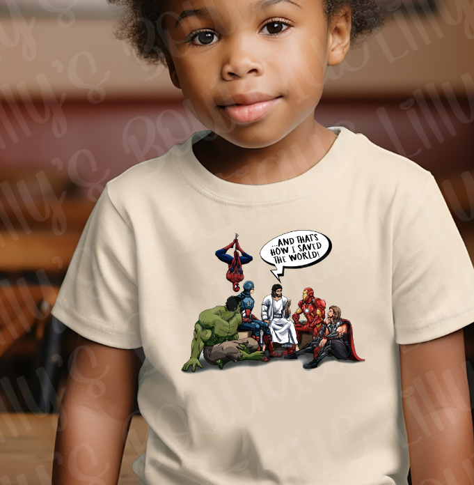 And that's how I saved the world (natural)