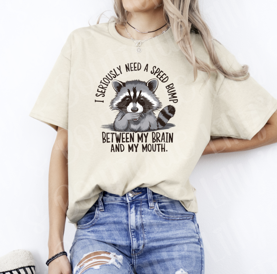 I seriously need a speed bump (tan)