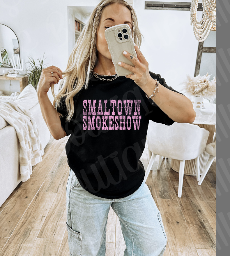 Smalltown Smokeshow tee