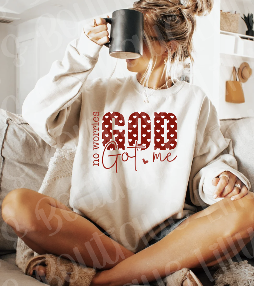 No worries, Gods got me (natural)