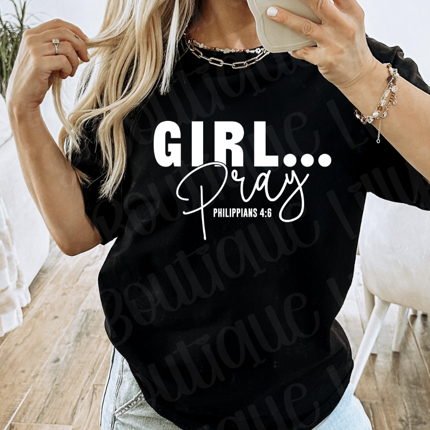 Girl Pray