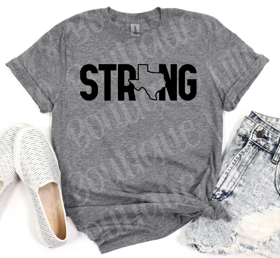 Texas Strong (graphite grey)