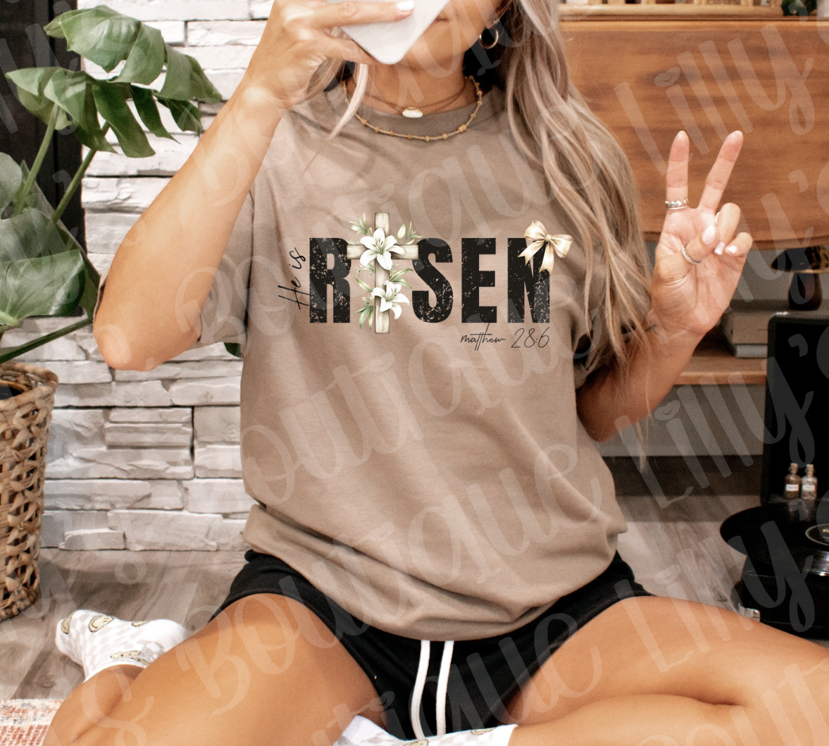 he is risen (savana brown)