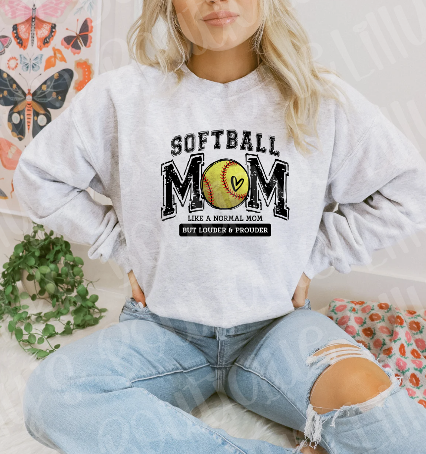 Softball mom sweatshirt on sale