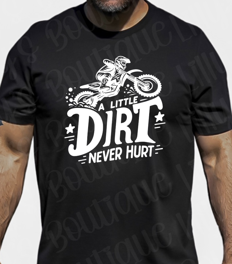 A little dirt never hurt (black)