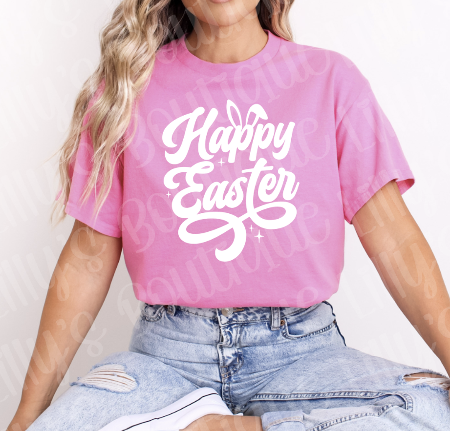 Happy Easter (azlea pink)