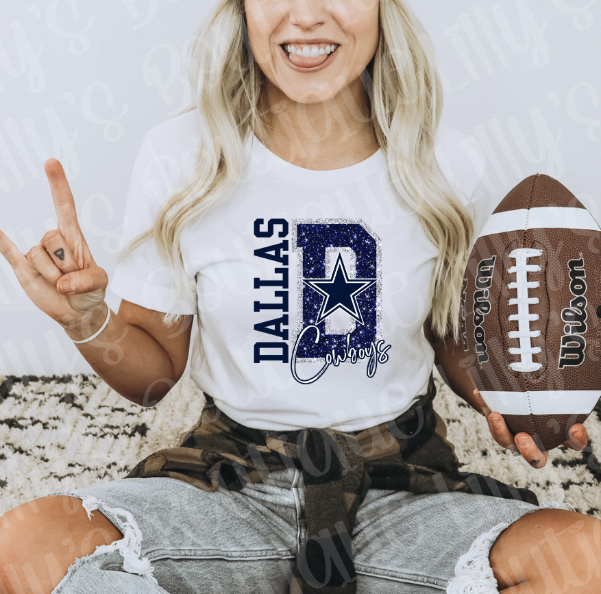 Cowboys bling (not acutual glitter)