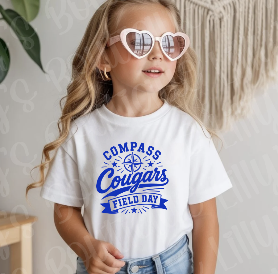 White Field Day Cougars