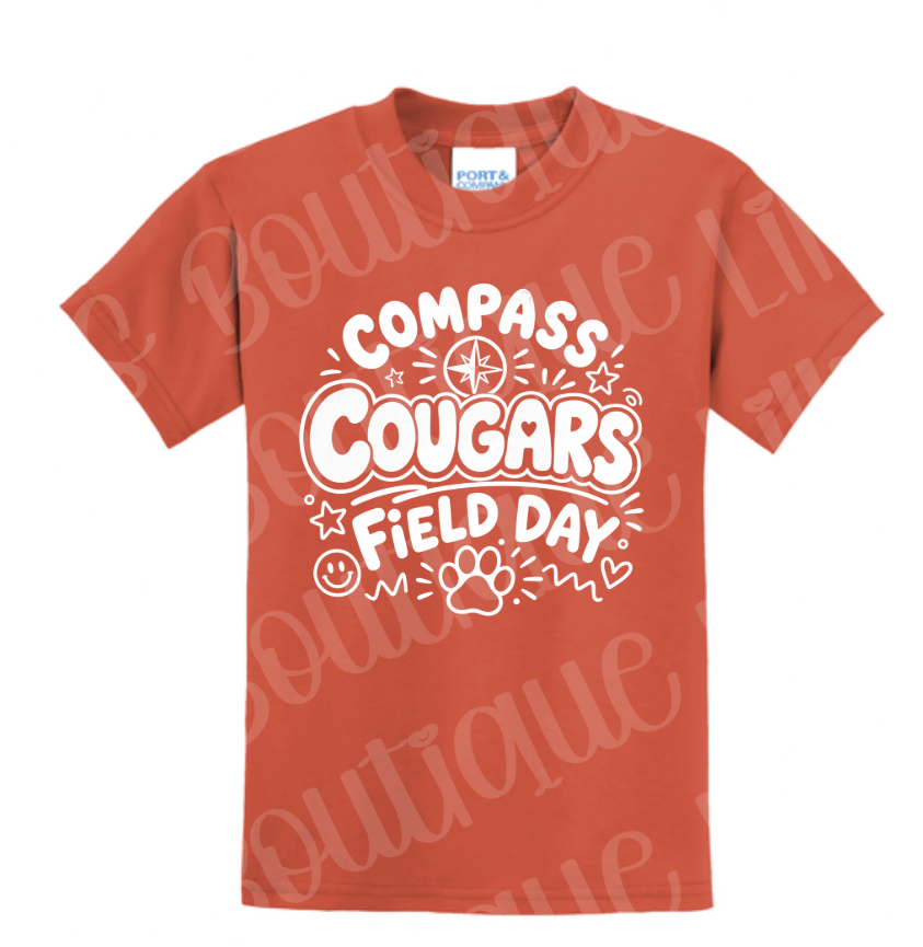 orange Field Day Cougars (Copy)