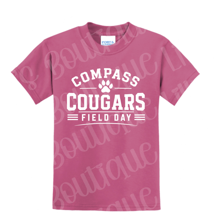 pink Field Day Cougars