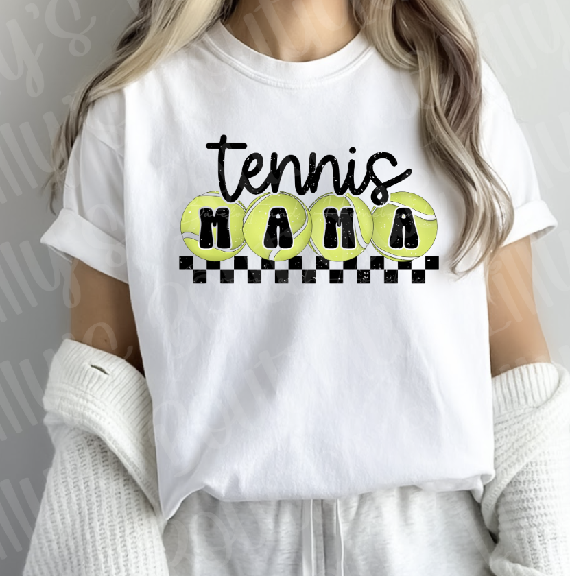 Tennis Mama (white)