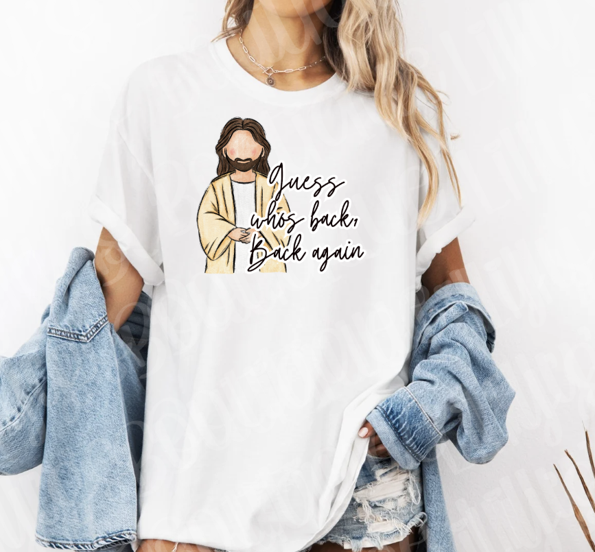 Guess whos back (white)