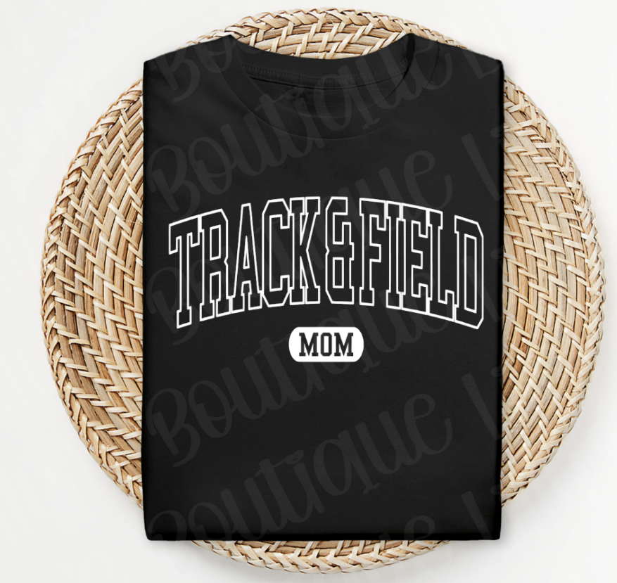 Track and Field mom (black)