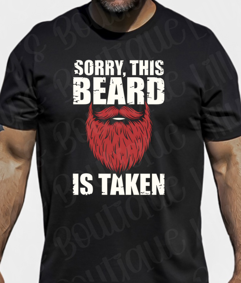 Sorry this beard is taken (black)