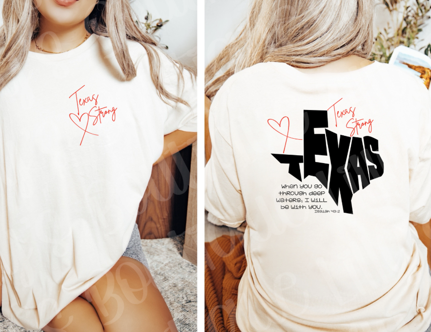 Texas Strong (ivory)