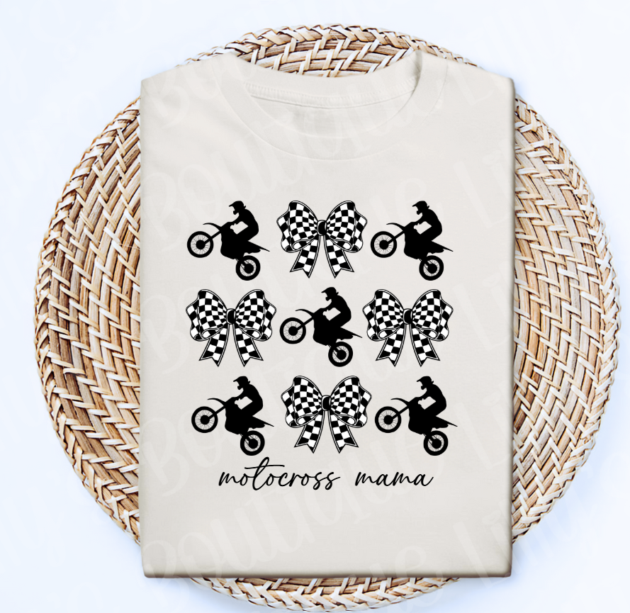 Motocross mama (ivory)