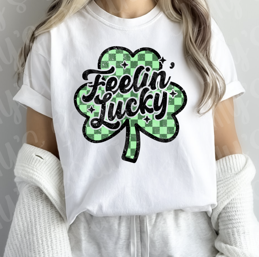 Feeling Lucky (white)