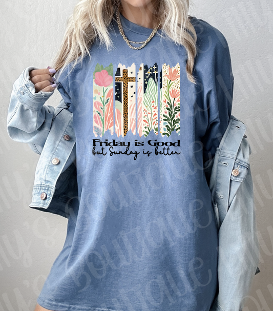 Friday is Good (indigo blue)