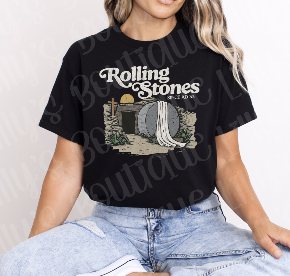 Rolling stones (black)