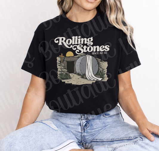 Rolling stones (black)