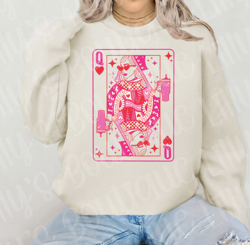 Queen of Hearts (tan)