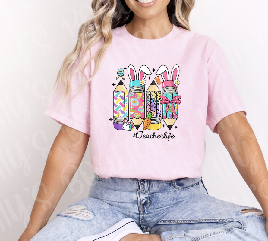 Easter teacher life (light pink)