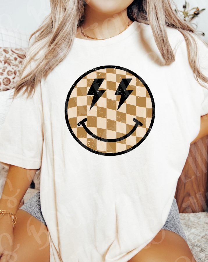 Happy Checkered (natural)