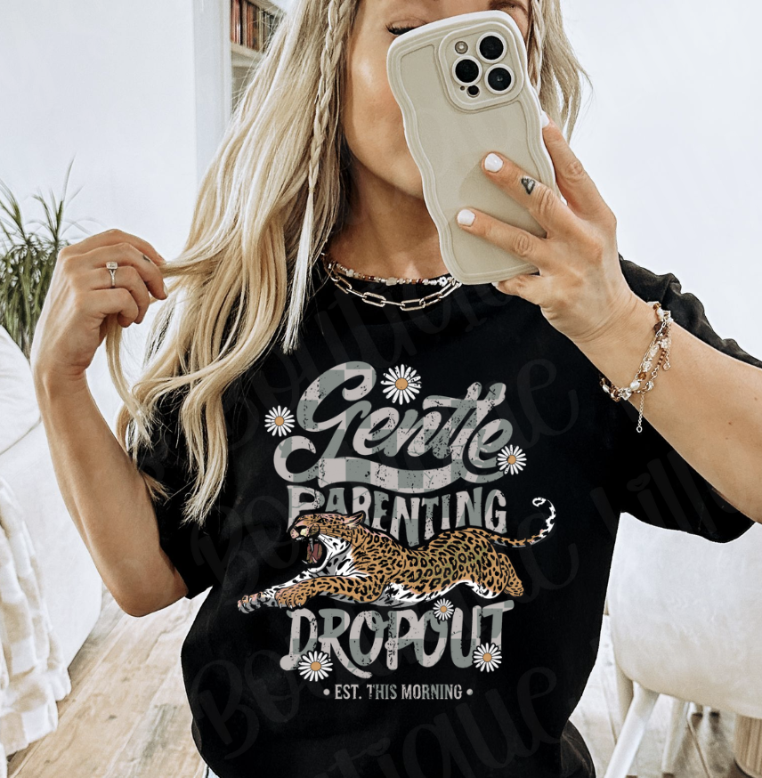 Gentle Parenting Dropout (black)