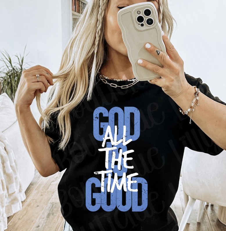 God is Good all the time (black)
