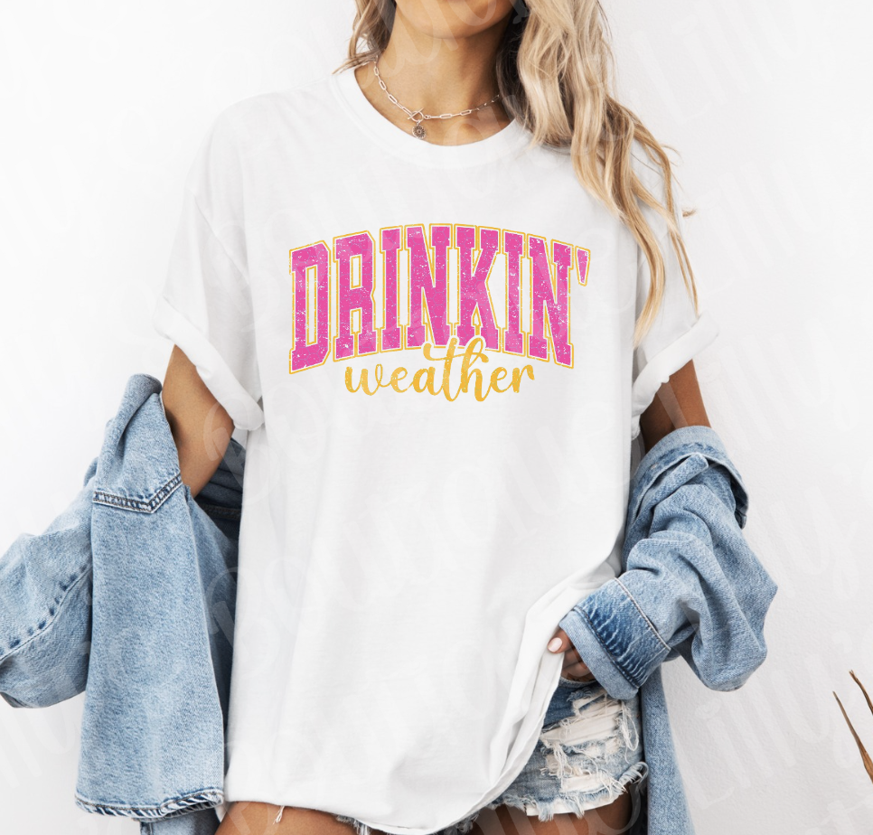 Drinking Weather (white)