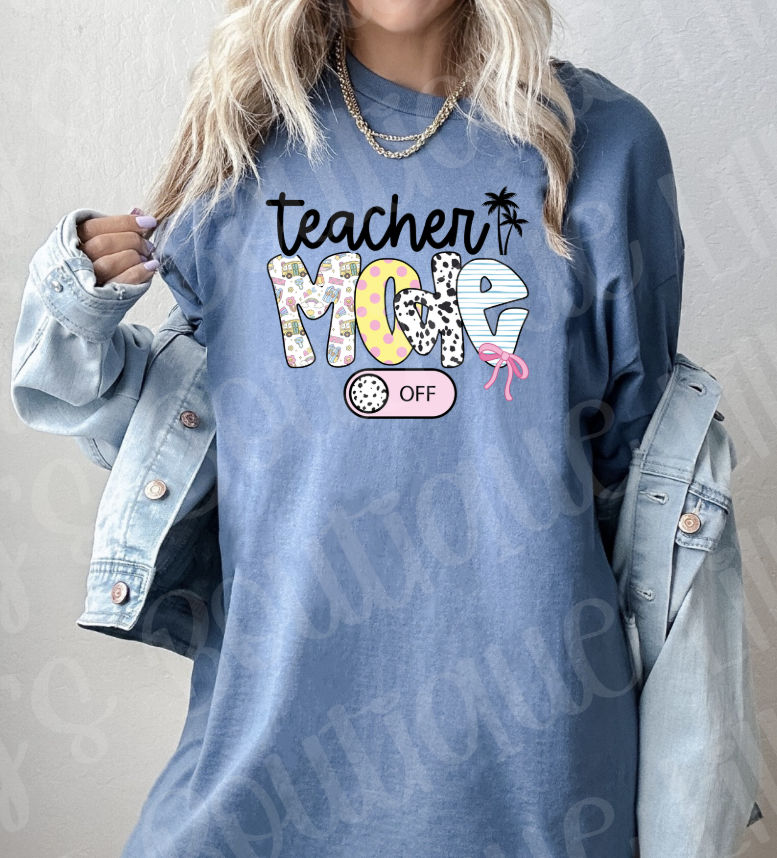 Teacher Mode (indigo blue)