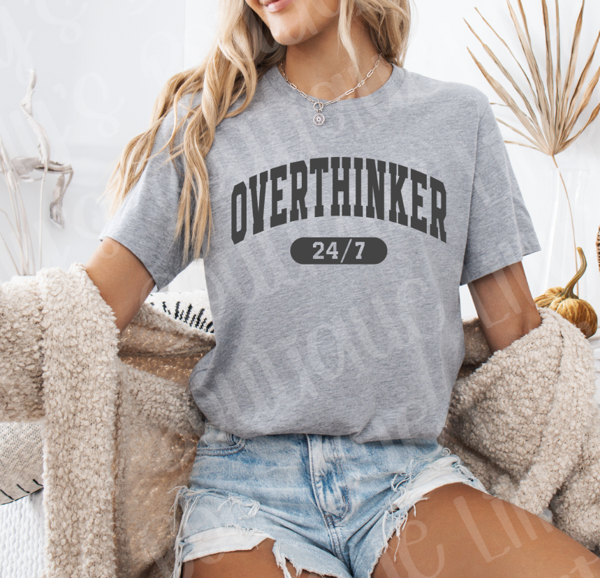 Overthinker 24/7 (grey)