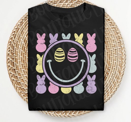 Happy bunnies (black)