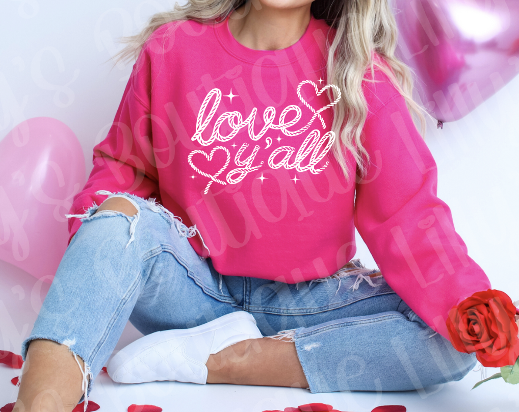 Love yall (pink)