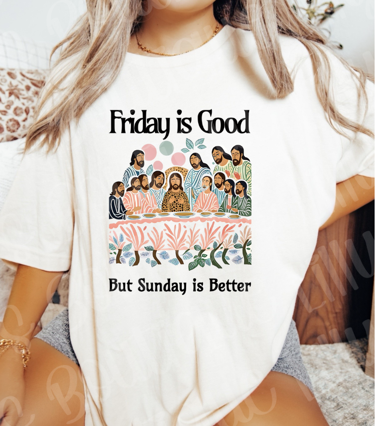 Friday is Good (ivory)