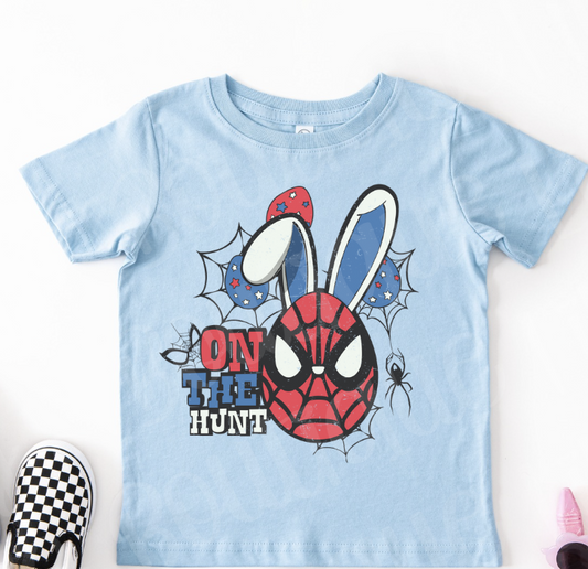 On the hunt (light blue)