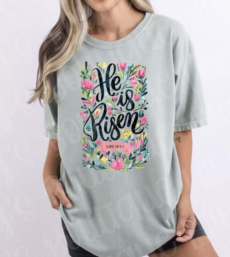 He is risen (bay comfort colors)