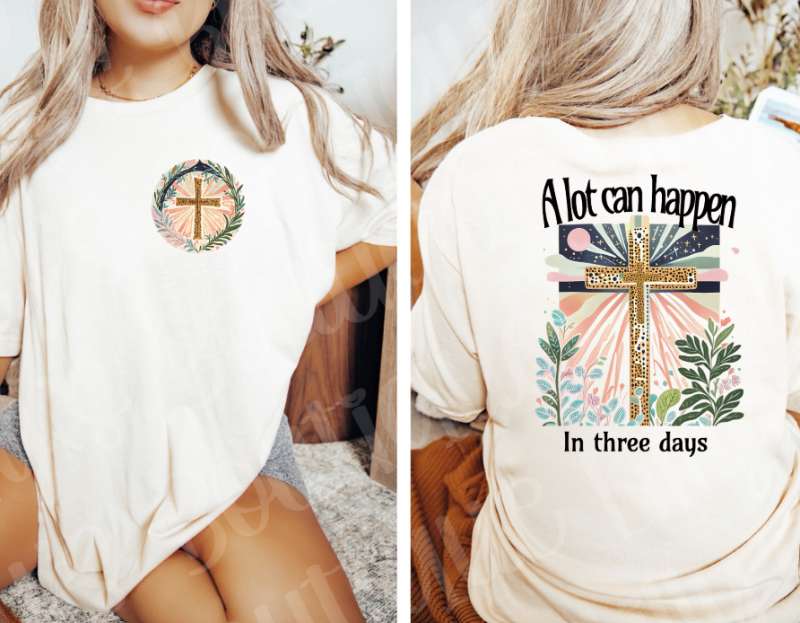 Alot can happen in three days (ivory)