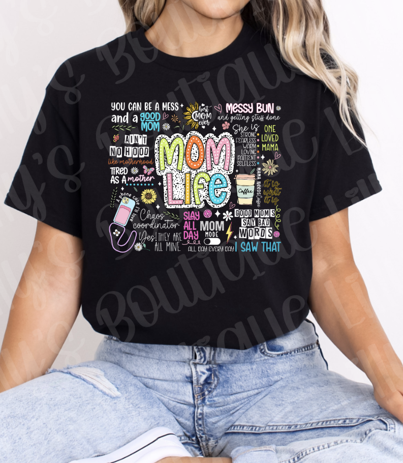 Mom Life (black)
