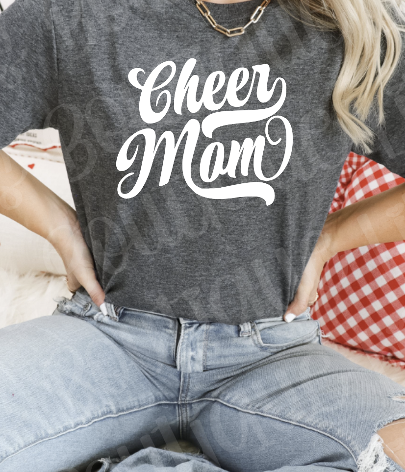 Cheer mom (charcoal)