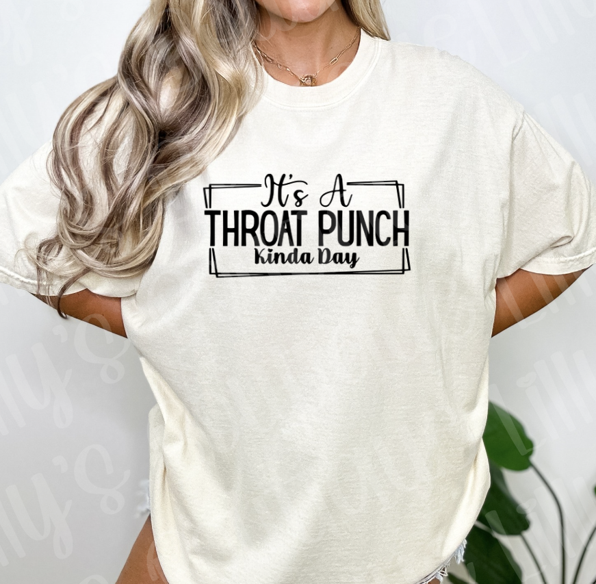 It's a throat punch kinda day