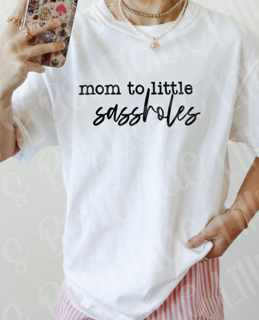 Mom to little sassholes (white)