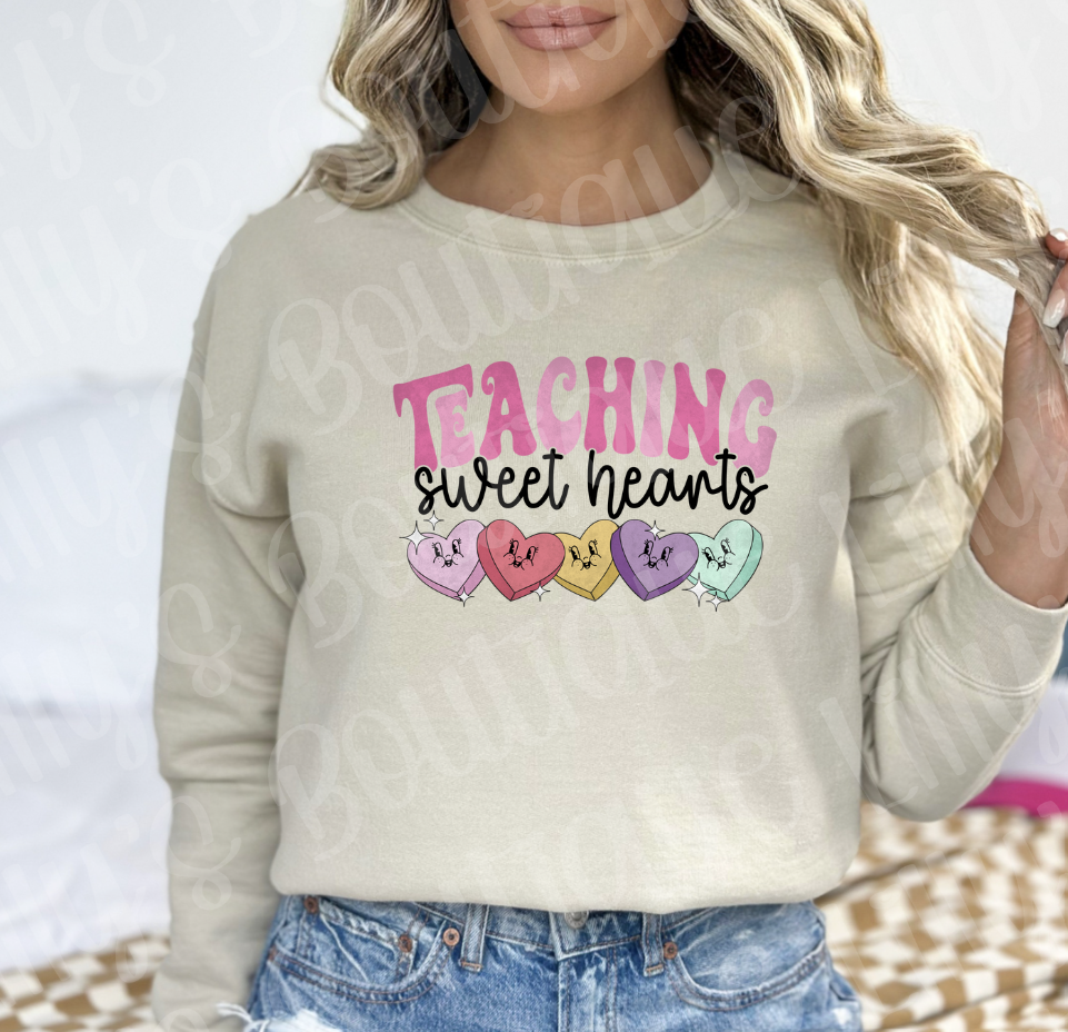 Teaching sweethearts sweatshirt