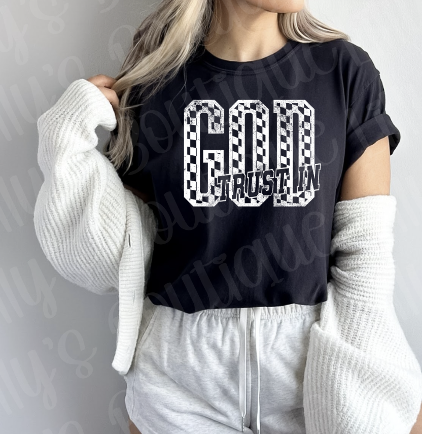 Trust in God (black)