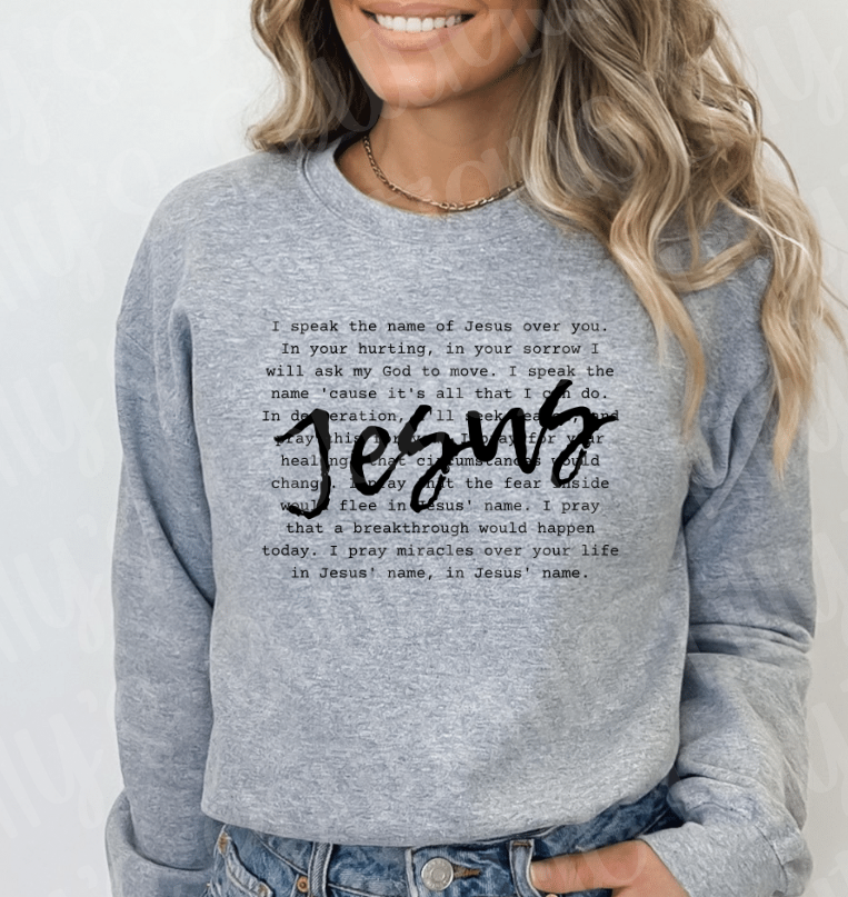 Jesus sweatshirt