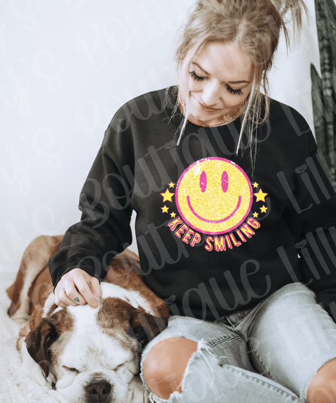 Keep Smiling Sweatshirt